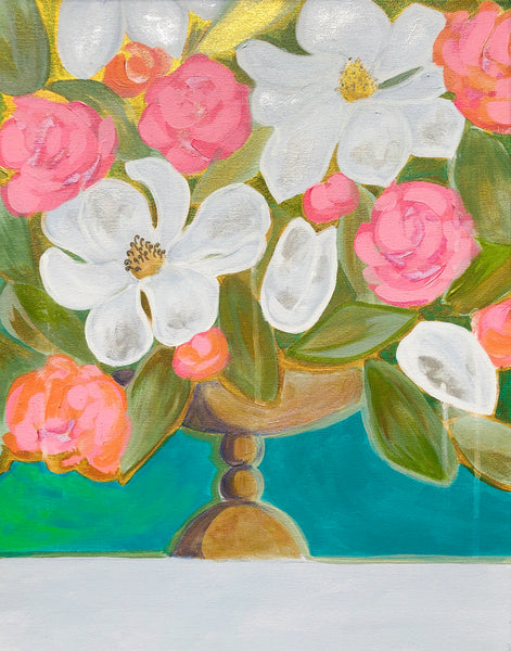 Ballroom Magnolias Fine Art Print