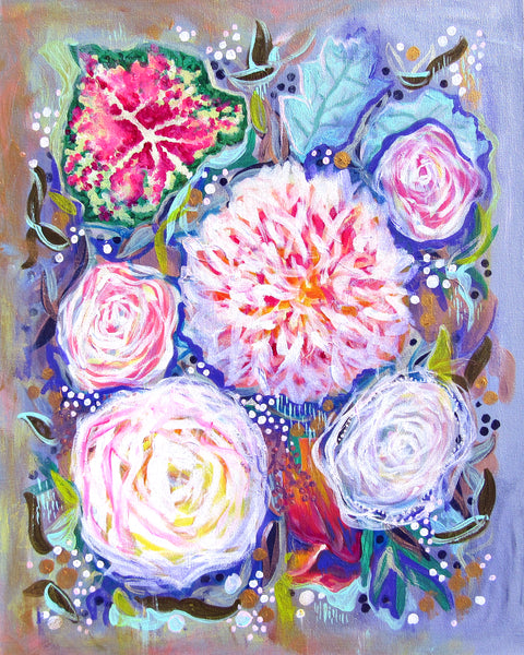 Canterbury Bouquet Fine Art Print