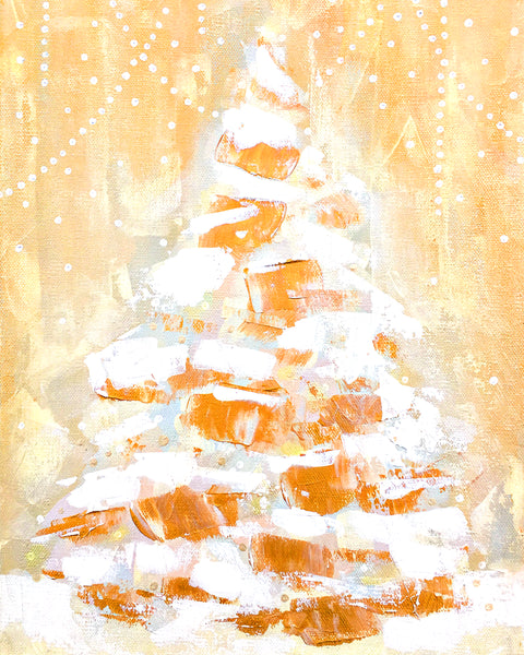 "The Champagne Tree" Art Print